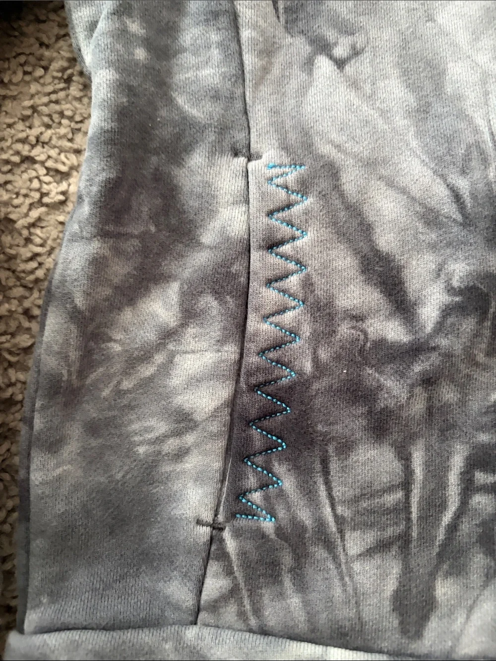 Appaman Gray Tie-Dye Crewneck Sweatshirt